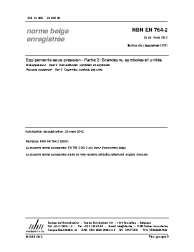 NBN EN 764-2:2012
