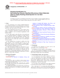 ASTM D1970/D1970M-17