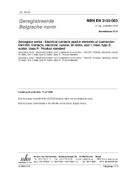 NBN EN 3155-063:2009
