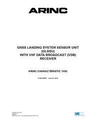 ARINC Characteristic 743C:2018