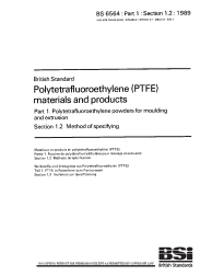 BS 6564-1-1.2:1989