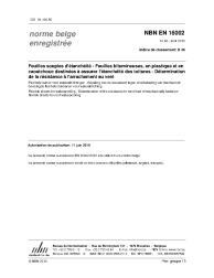 NBN EN 16002:2010