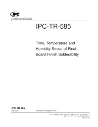 IPC-TR-585 - Study/Technical Report:2006