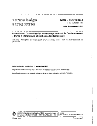NBN ISO 1996-1:1992