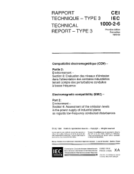 IEC TR 61000-2-6:1995