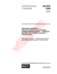 ISO/IEC 3309:1993