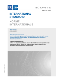 IEC 60601-1-10:2007/AMD1:2013