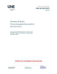 UNE-EN ISO 4035:2024
