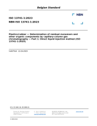 NBN ISO 13741-1:2023