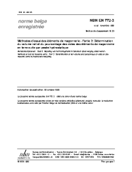 NBN EN 772-3:1998