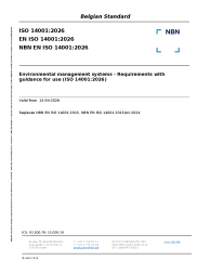 NBN EN ISO 14001:2026