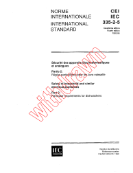 IEC 60335-2-5:1992