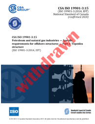 CSA ISO 19901-3:15 (R2020)