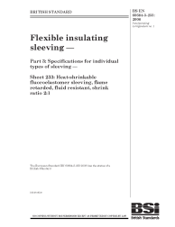 BS EN 60684-3-233:2006