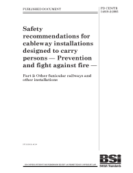 PD CEN/TR 14819-2:2005