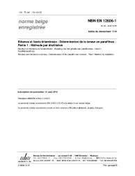 NBN EN 12606-1:2015