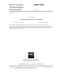 CEN/TR 16676:2014
