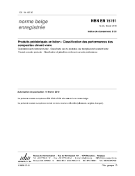 NBN EN 15191:2010
