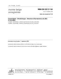 NBN EN ISO 21150:2009