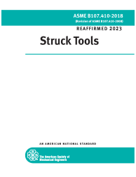 ASME B107.410-2018 (R2023)