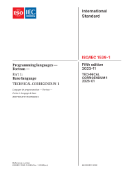 ISO/IEC 1539-1:2023/COR1:2026