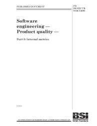 PD ISO/IEC TR 9126-3:2003