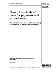 BS EN ISO 787-23:1995