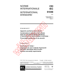 IEC 61048:1991/AMD2:1999
