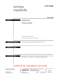 UNE 207006:2000