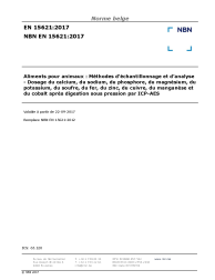 NBN EN 15621:2017