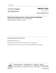 NBN EN 12622:2010