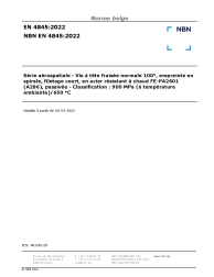 NBN EN 4845:2022