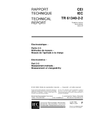 IEC TR 61340-2-2:2000