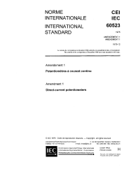IEC 60523:1975/AMD1:1979