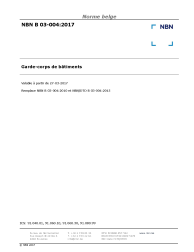NBN B 03-004:2017