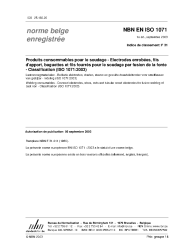NBN EN ISO 1071:2003