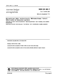 NBN EN 480-5:2005