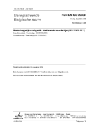 NBN EN ISO 22300:2014