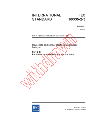IEC 60335-2-3:2002+AMD1:2004 Consolidated