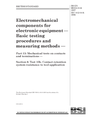 BS EN 60512-15-8:1997