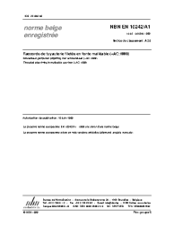 NBN EN 10242/A1:1999