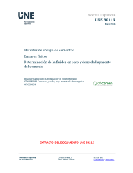 UNE 80115:2024