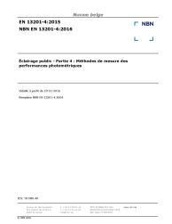 NBN EN 13201-4:2016