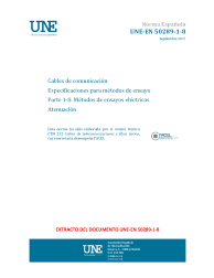 UNE-EN 50289-1-8:2017