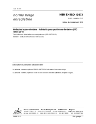 NBN EN ISO 10873:2010