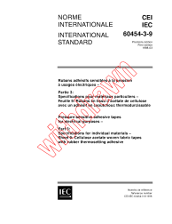 IEC 60454-3-9:1998