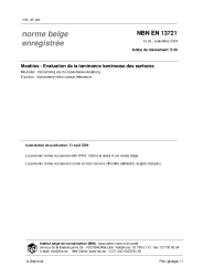 NBN EN 13721:2004