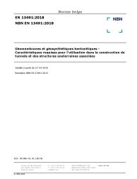 NBN EN 13491:2018