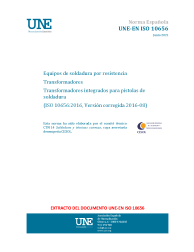 UNE-EN ISO 10656:2021