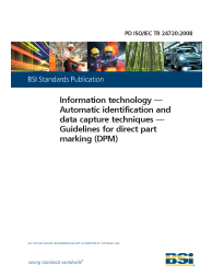 PD ISO/IEC TR 24720:2008